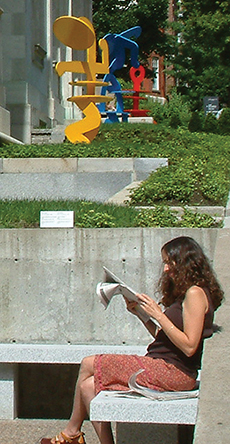 Le jardin de sculpture du Musée des Beaux-Art, Montréal